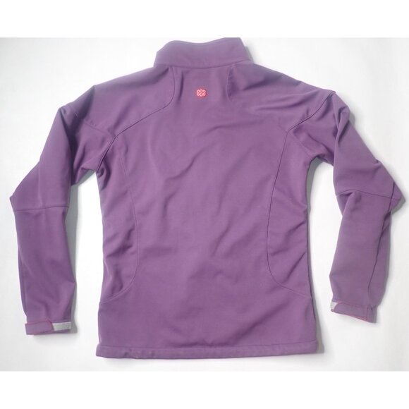 Sherpa Adventure Gear Jacket Women S Softshell Purple Zip Outdoor Hike - Picture 6 of 7